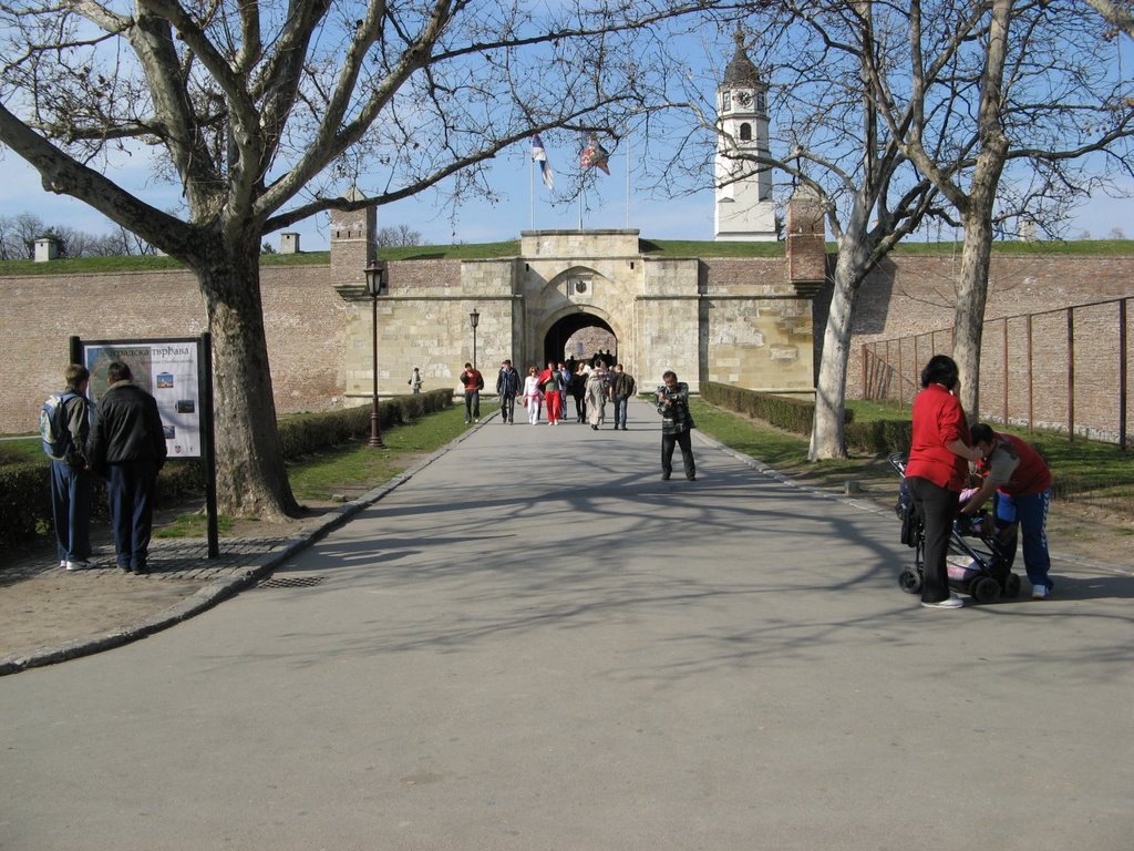 Beograd, Kalemegdan, unutrašnja Stambol kapija by Dejan Kovačević