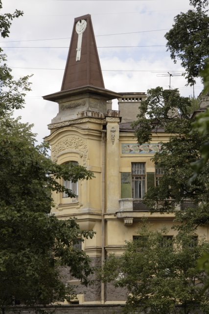 СПб. ул. Литераторов. Дом актрисы М.Савиной. (SPb. Street of Writers /Literatorov/. The house of an actress of M.Savina.) by Afanasyeva Irina