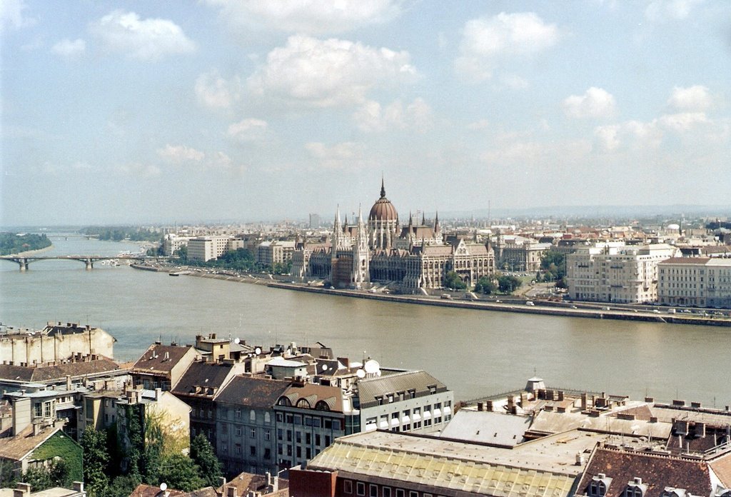 Hungría, Budapest desde Buda by cesarcriado