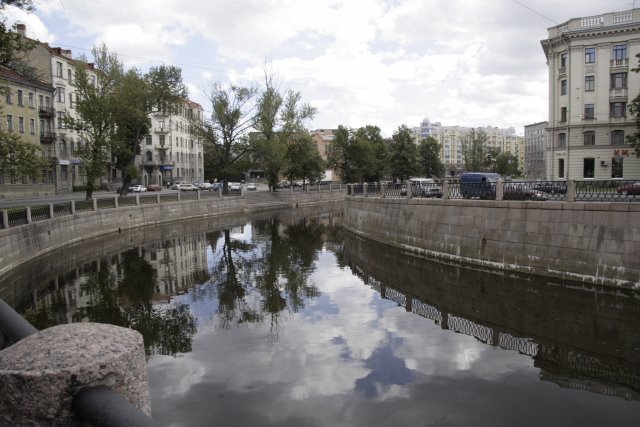 СПб. Набережная реки Карповки. (SPb. Quay of the river Karpovka.) by Afanasyeva Irina