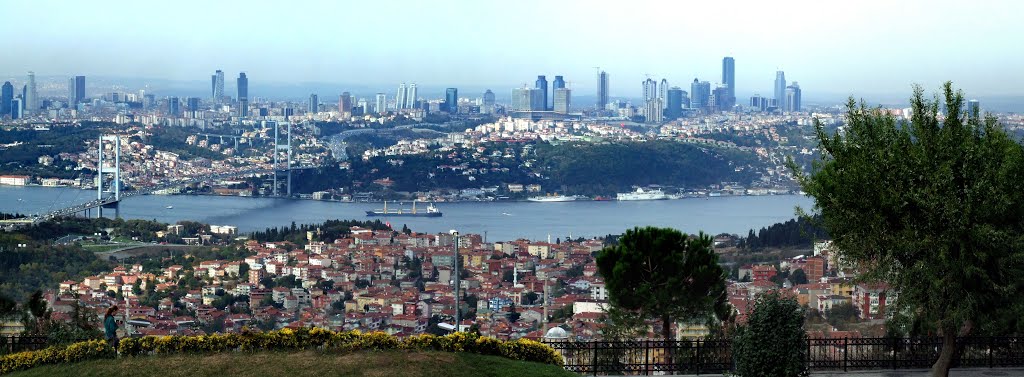 Istanbul panorama by Sawa