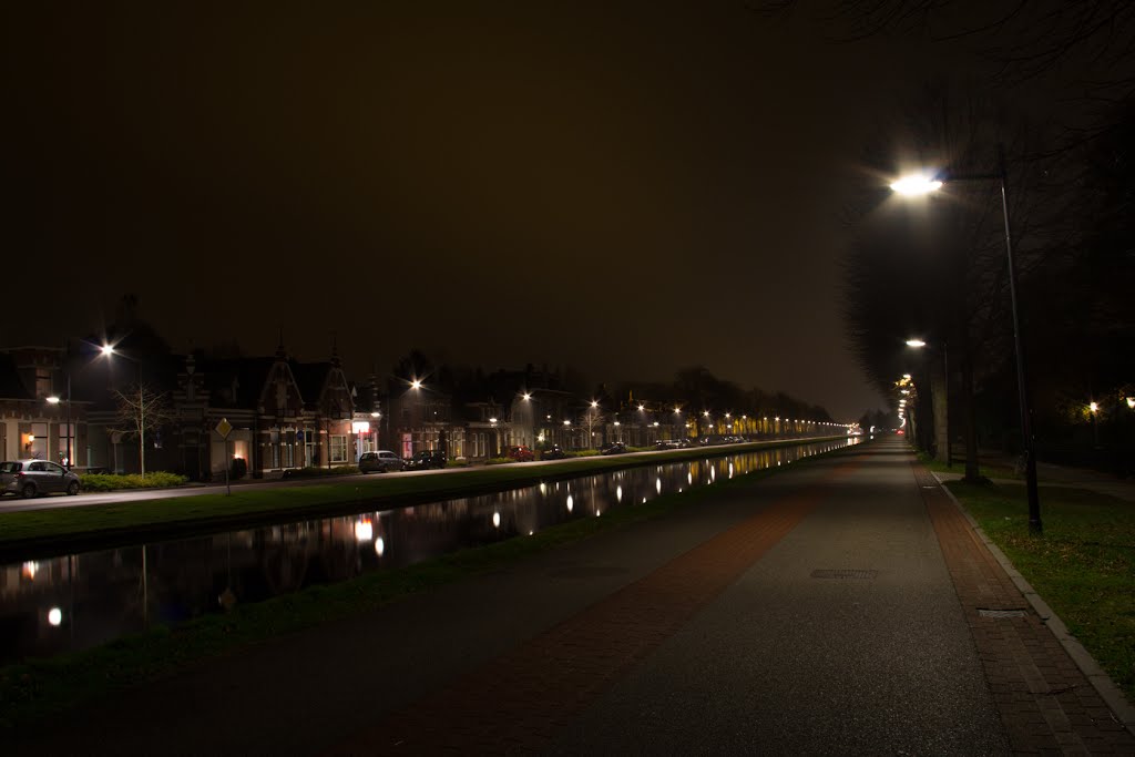 Vaart in de avond by Hindriks