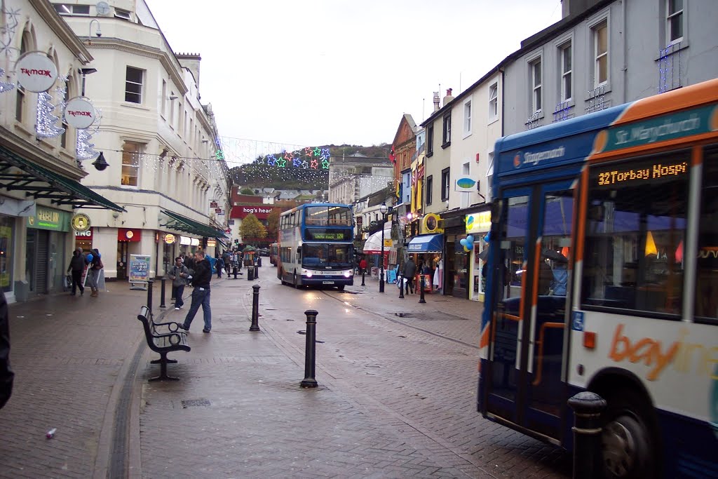 Torquay England- Fleet Street- Fleet Walk by cheets99