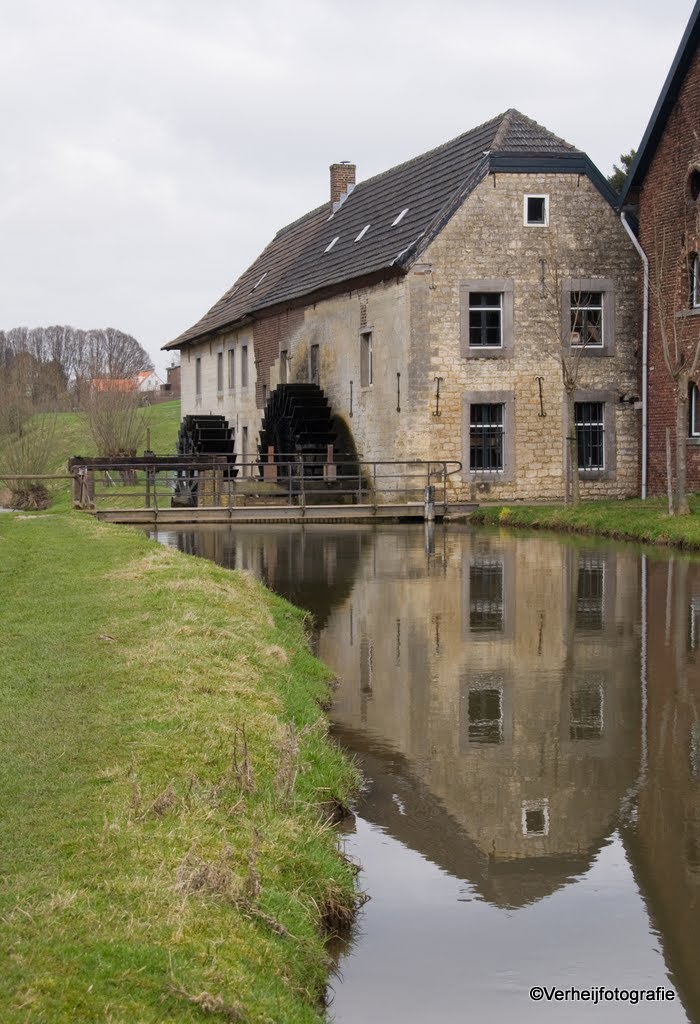 Watermolen in Wijlre by verheijfotografie