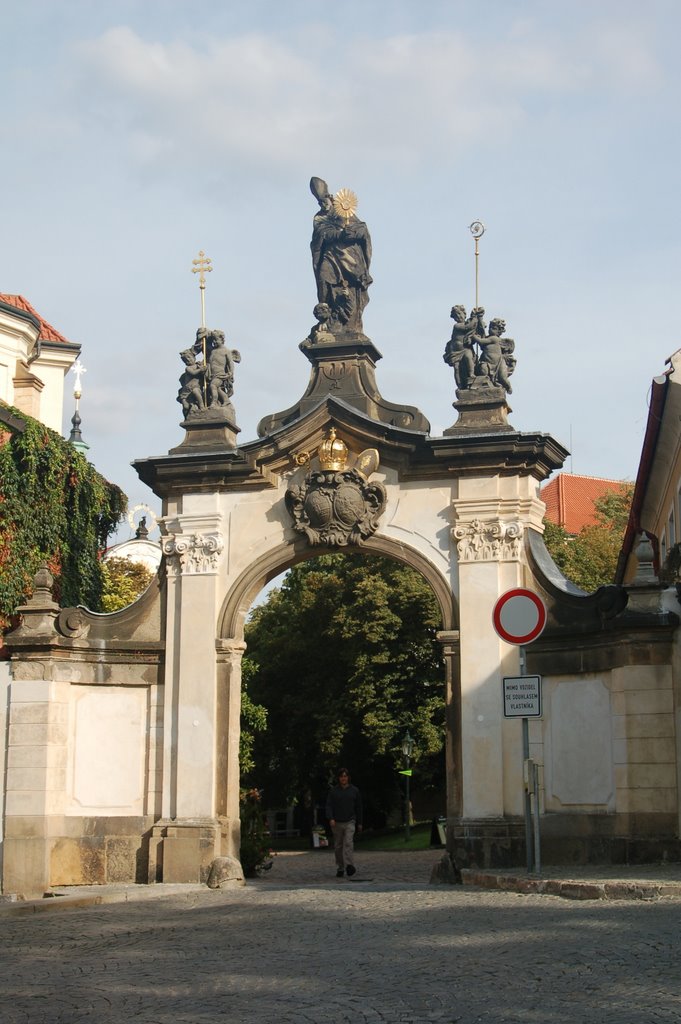 Strahov Entrance by fred rachford