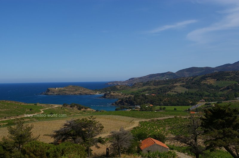 Vue sur Paulilles by meteo-world.com