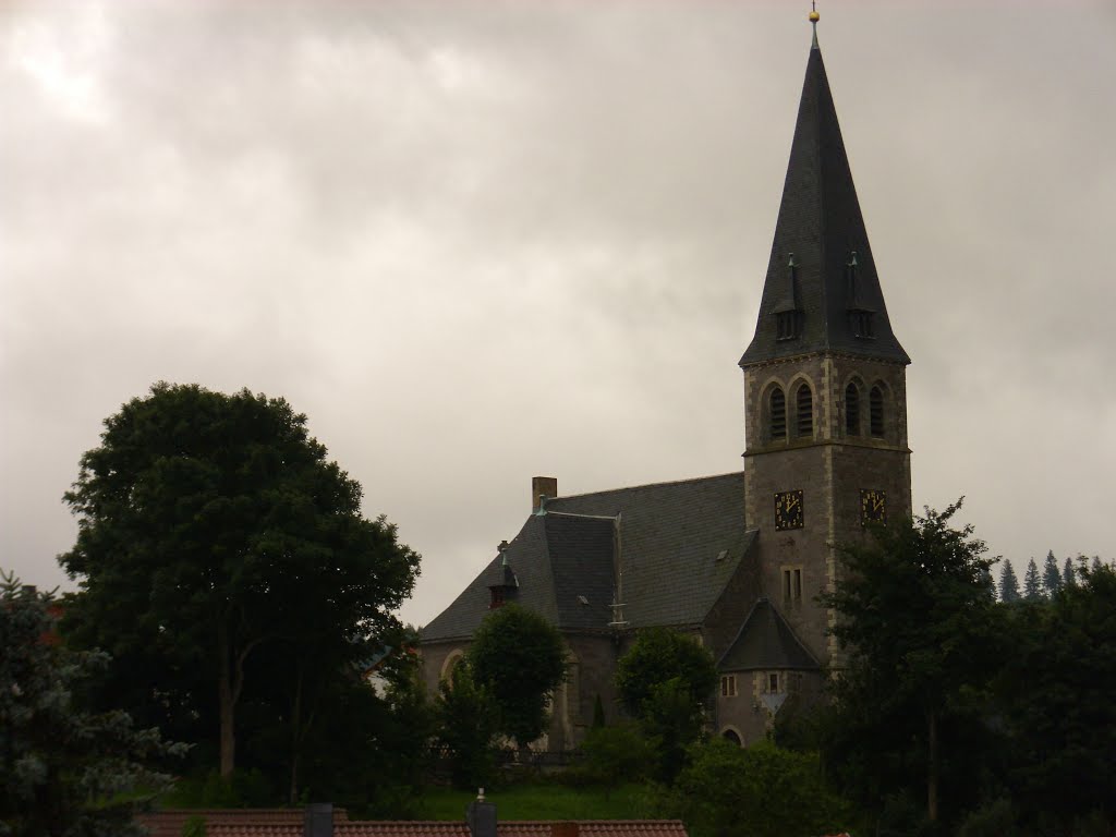 Kirche Tabarz by wendenschloesschen