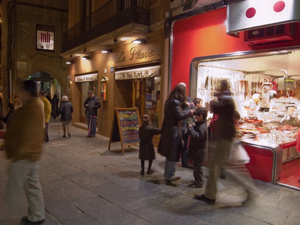 Plaça Major, Vic, Osona, Catalonia by Josep Xavier Sànchez