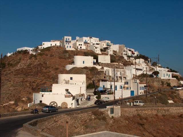 Kastro village view in Sifnos by Kostas Ventouris