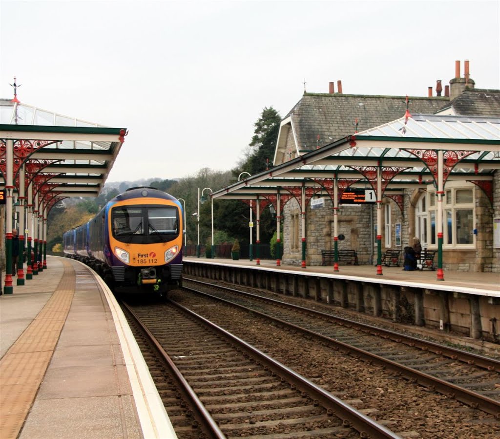 Grange Railway Station ,Class 185 by Tony Oldfield