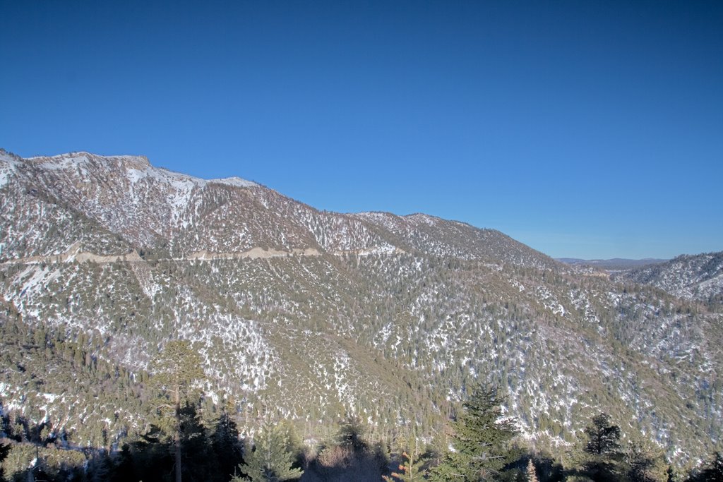 Lakeview Point looking at Butler Peak, Hwy 18 by cj5