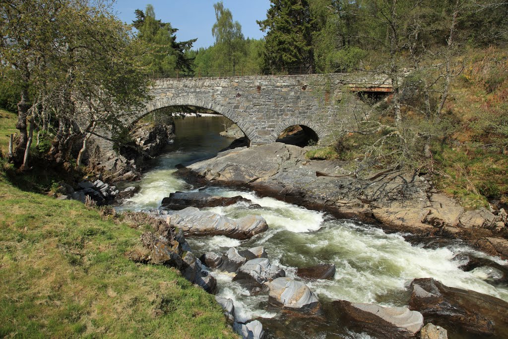 View N, from left bank of River Feshie, Feshiebridge by QuentinUK