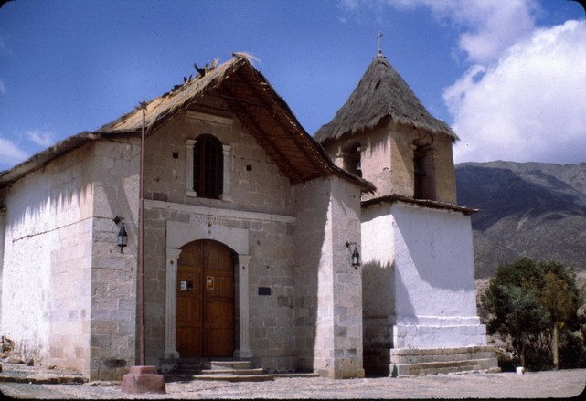 Old Church in Socoroma, Chile by kattermann