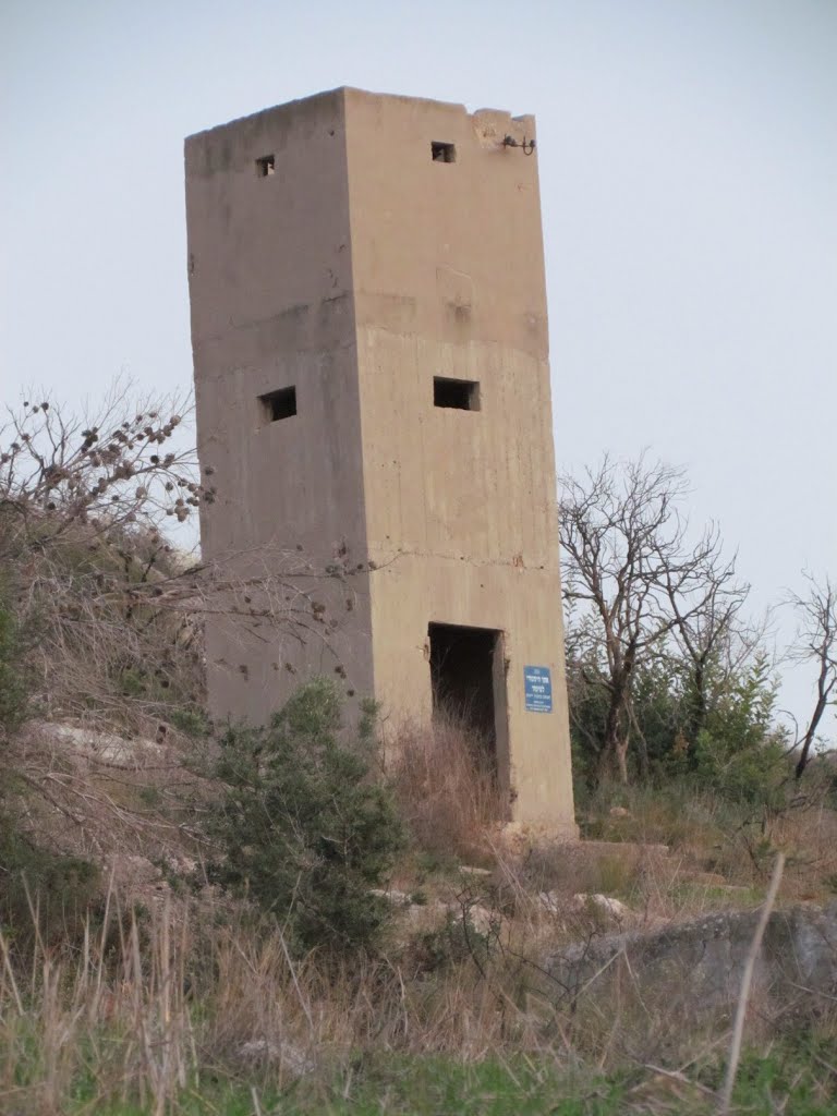 Atlit Junction, guard positions during the British Mandate 1, Israel by Kobi Zilberstein