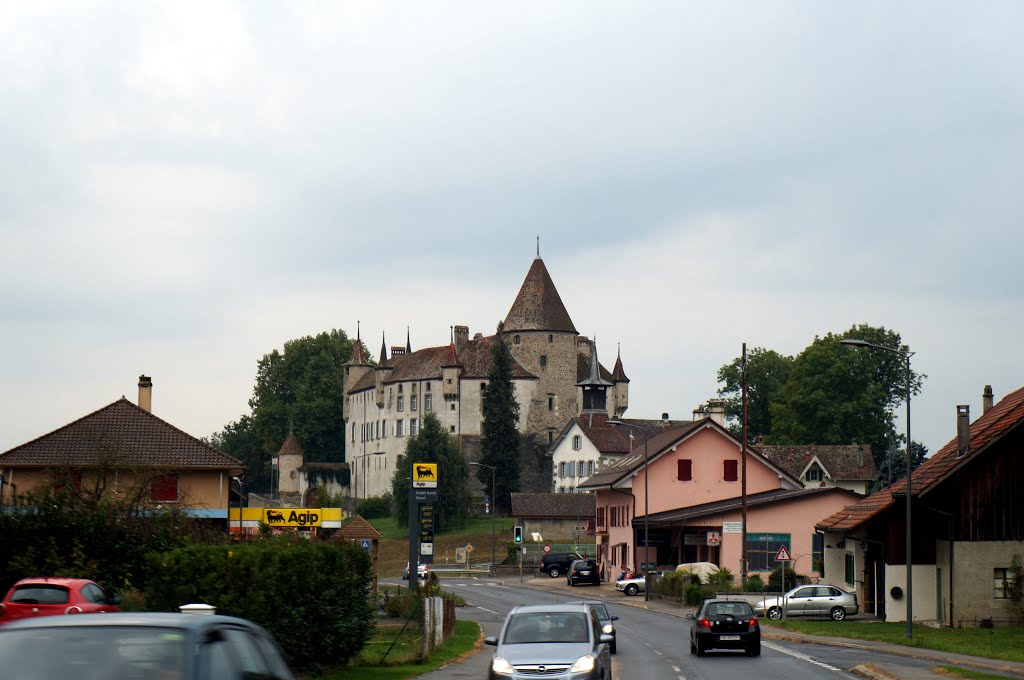 Castle Oron, Château d'Oron by Michael  D