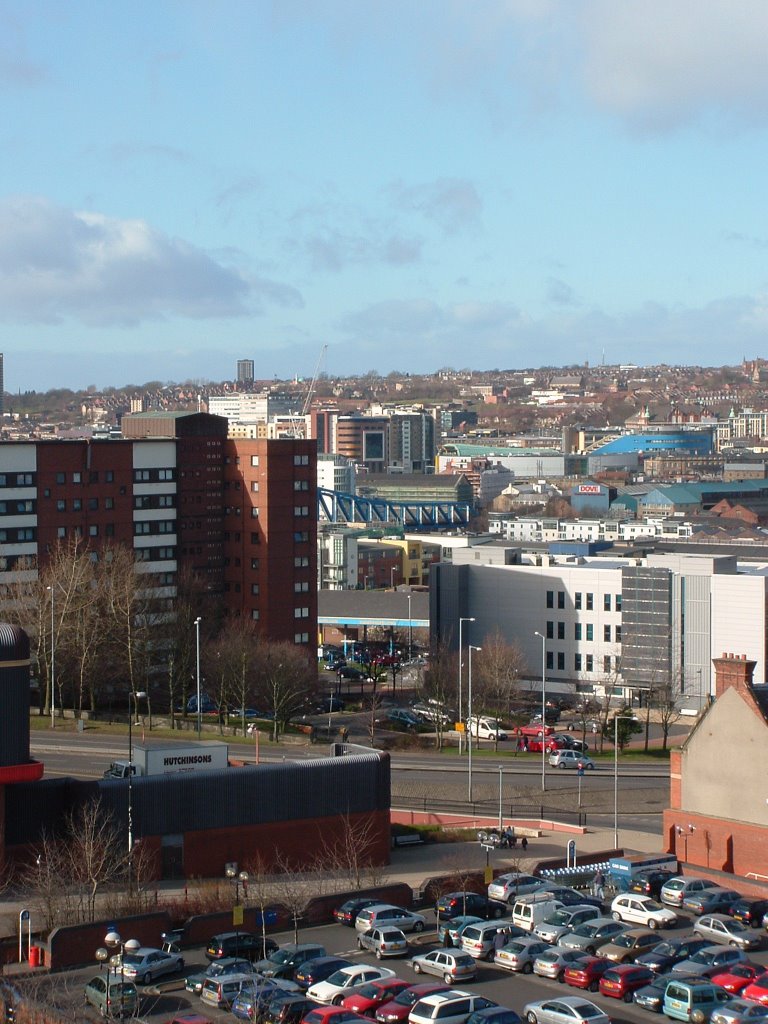 Newcastle from multi storey car park by phw26