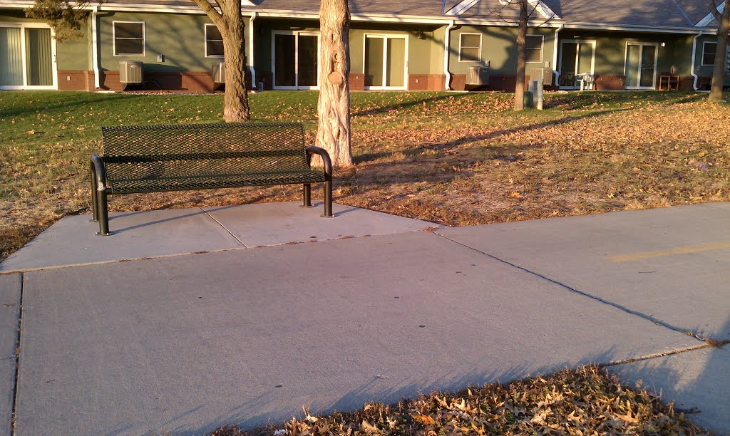 MoPac West Bench in Peter Pan Park by jplnk