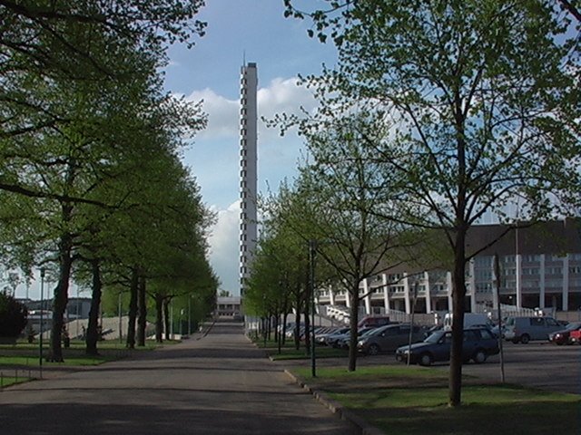 Olympic Stadium Tower by JennyF