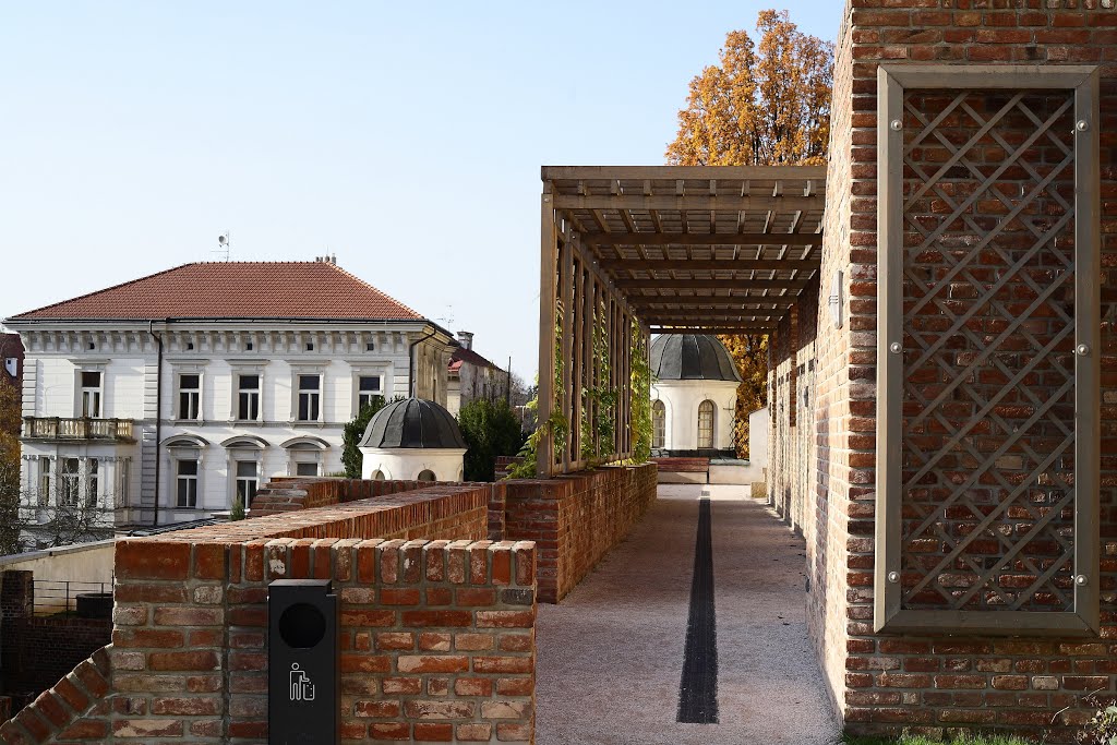 Hradec Králové jižní terasy vedle schodiště Bono Publico by Horst Gryger