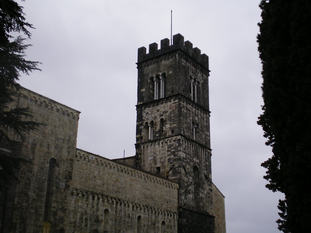 Cathedral's Tower, Barga by Francesco Babboni