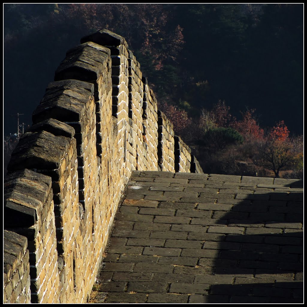 Great Wall at Mutianyu # 2, 长城, 慕田峪 by Pierre Lapointe