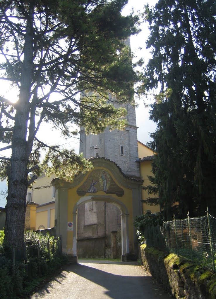 Campanile della parrocchiabile by Renato Aldo Ferri