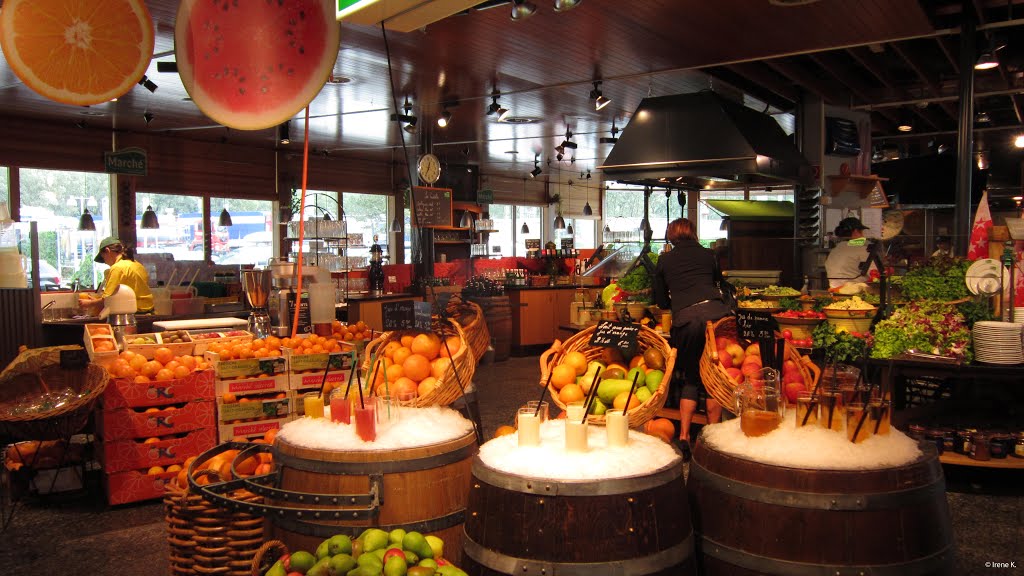 Marché Relais St. Bernard - Martigny, Switzerland by Irene Kravchuk