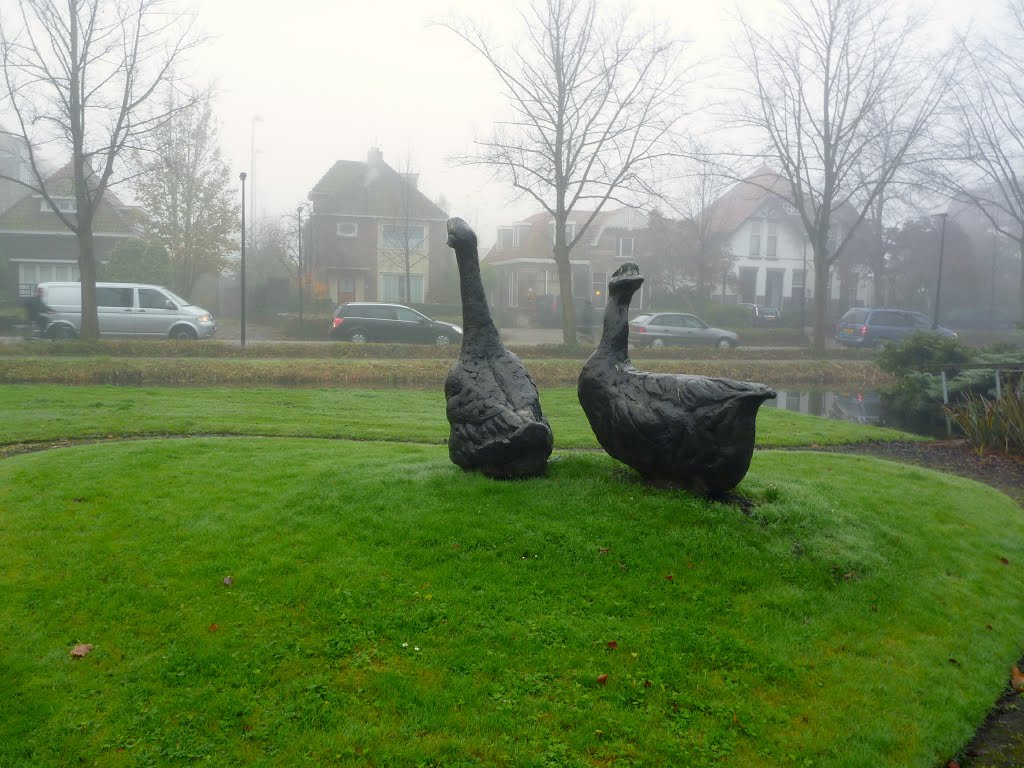 'De Ganzen' , Ineke van Dijk , (1979) , 'The Geese' by Mart61