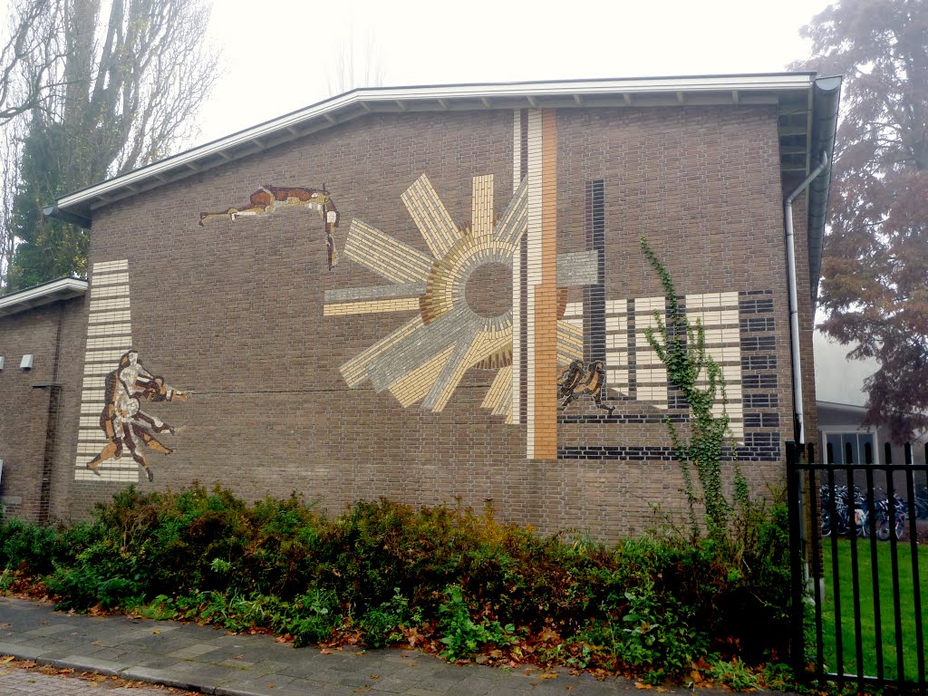 Muurkunst , Berend Hendriks , ( 1964) by Mart61