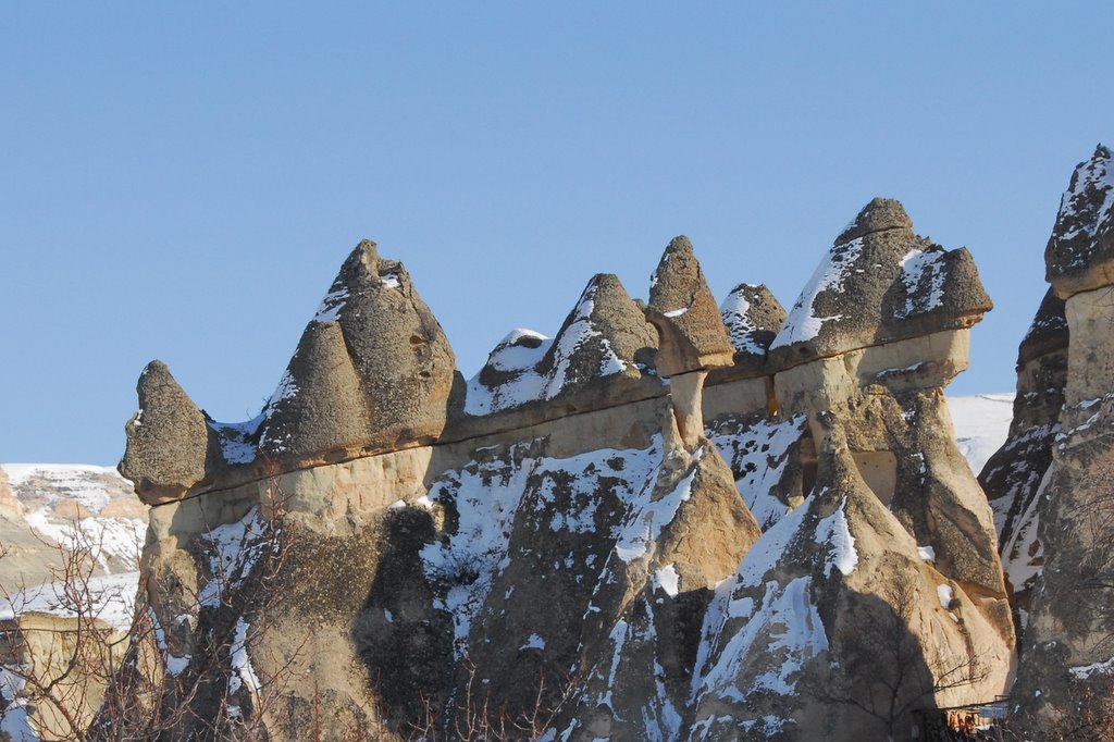 FAIRY CHIMNEYS, MONKS VALLEY, PASABAG, CAPPADOCIA （カッパドキア地方パシャバー村のキノコ岩） by Wa Wa