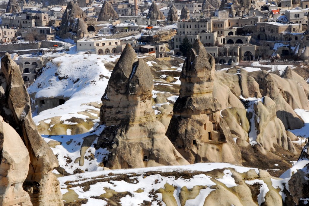 Goreme, Cappadocia カッパドキア地方のギョレメ地区 by Wa Wa