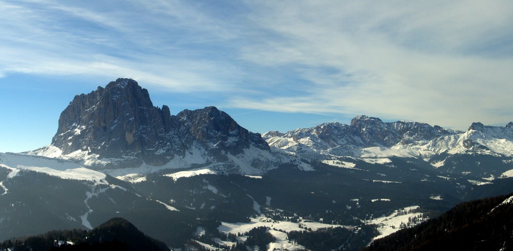 Sellastock und Langkofel by Arndt Stückemann