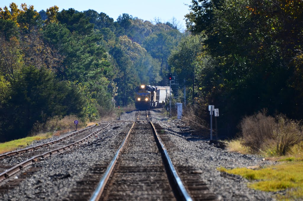 Approaching the Grapeland Siding by grapelandcvb