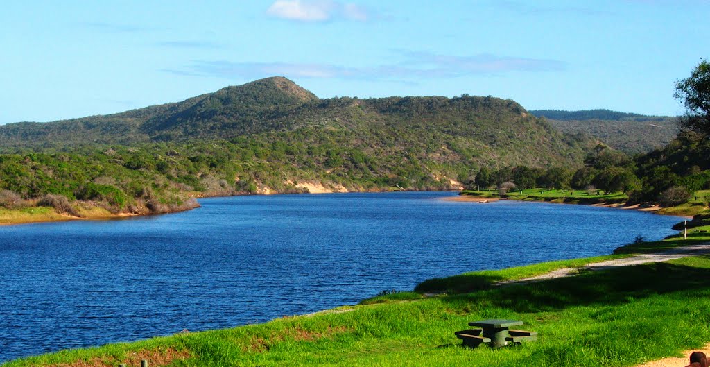 River Lagoon Buffels Bay by B. van Zyl