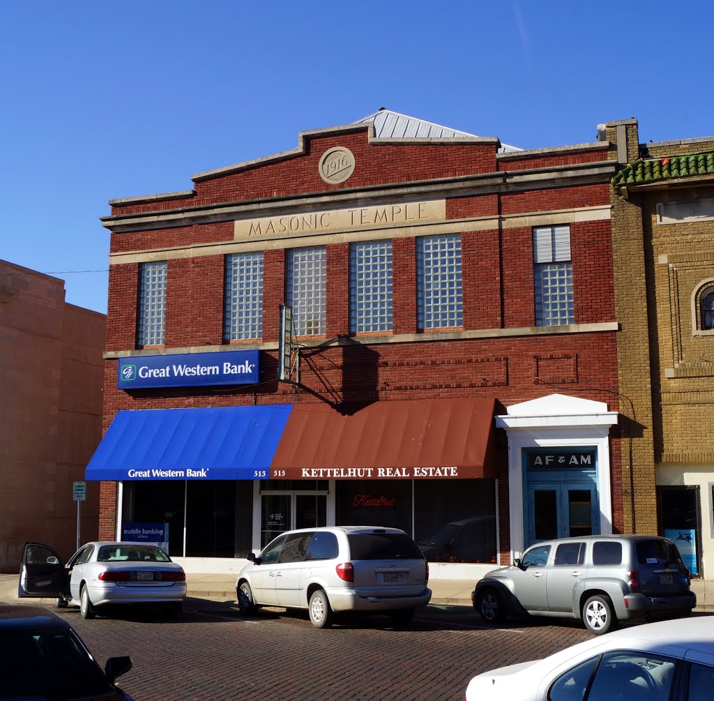 Fairbury, NE: Masonic Building by pylodet