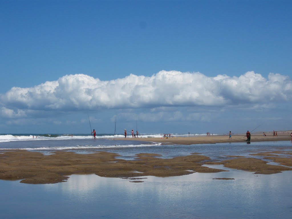 Fishermen under a cloud! by brokenbeau