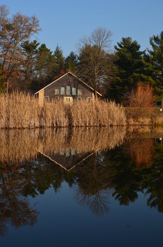 Nepco Lake Picnic Shelter by farmbrough