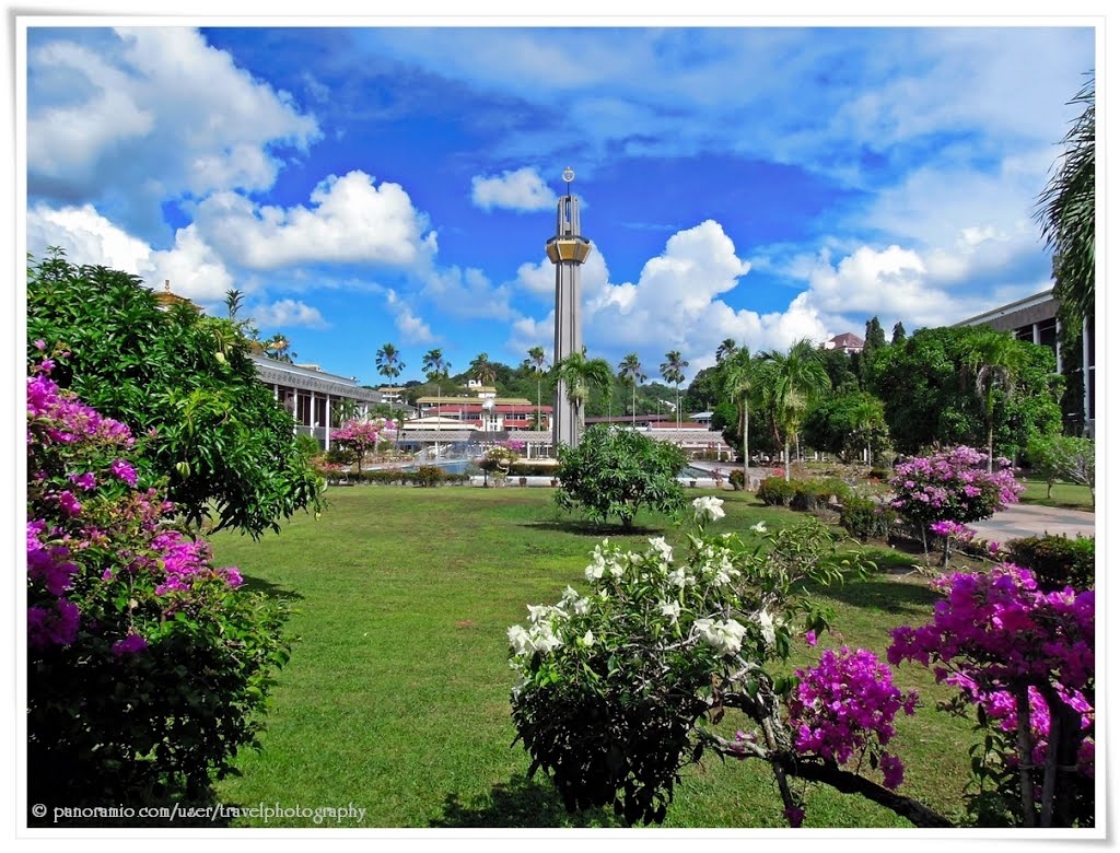 Garden of the Old Parliament Building - Bandar Seri Begawan - Brunei - Borneo by Martin Jendrichowski