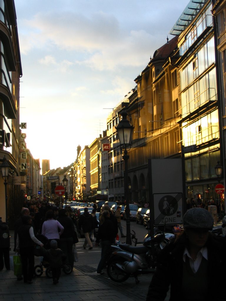 The view of the "Sendlinger Strasse" by Egor Litvinov