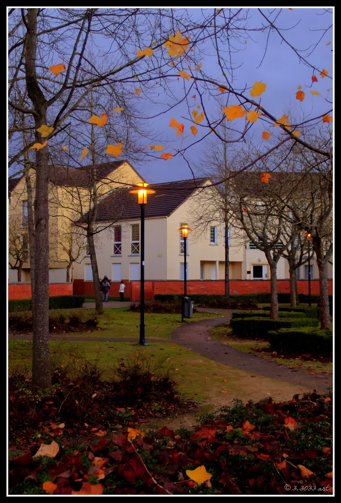 Blue Hour at Van Gogh place by Bernard Bozzard