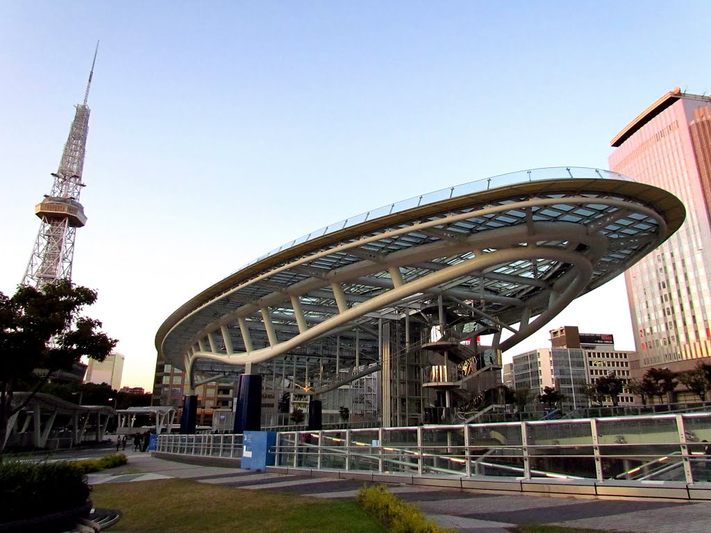 日本 名古屋 栄 水中宇宙飛船購物中心 underground plaza,Sakaemachi,Nagoya,Japan by Percy Tai  漆園童