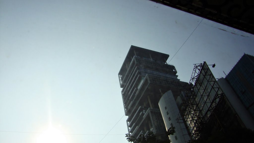 Ambani House, Antilla, Mumbai by Deepak padhi