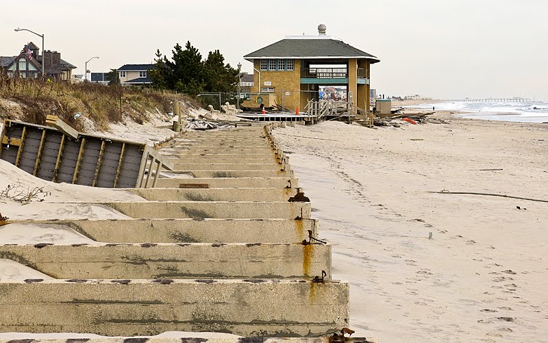 Spring Lake Boardwalk looking North by Bob Engelbart