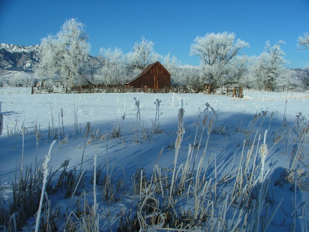 Boulder winter view by rblekicki