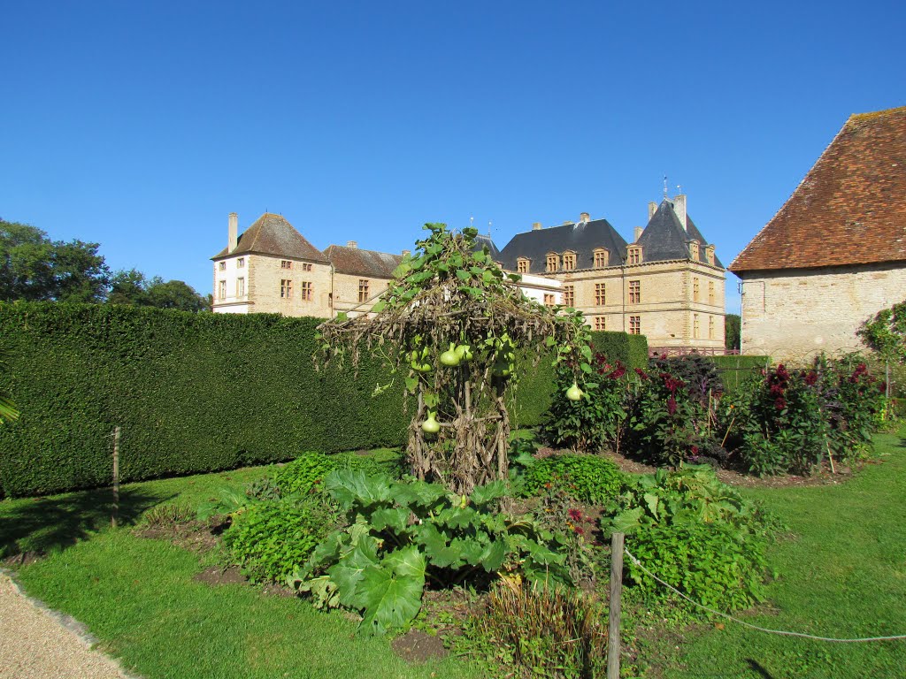 Le potager du château de Cormatin (vue 2) # Saône-et-Loire (71) . by SUPERDANIEL 1