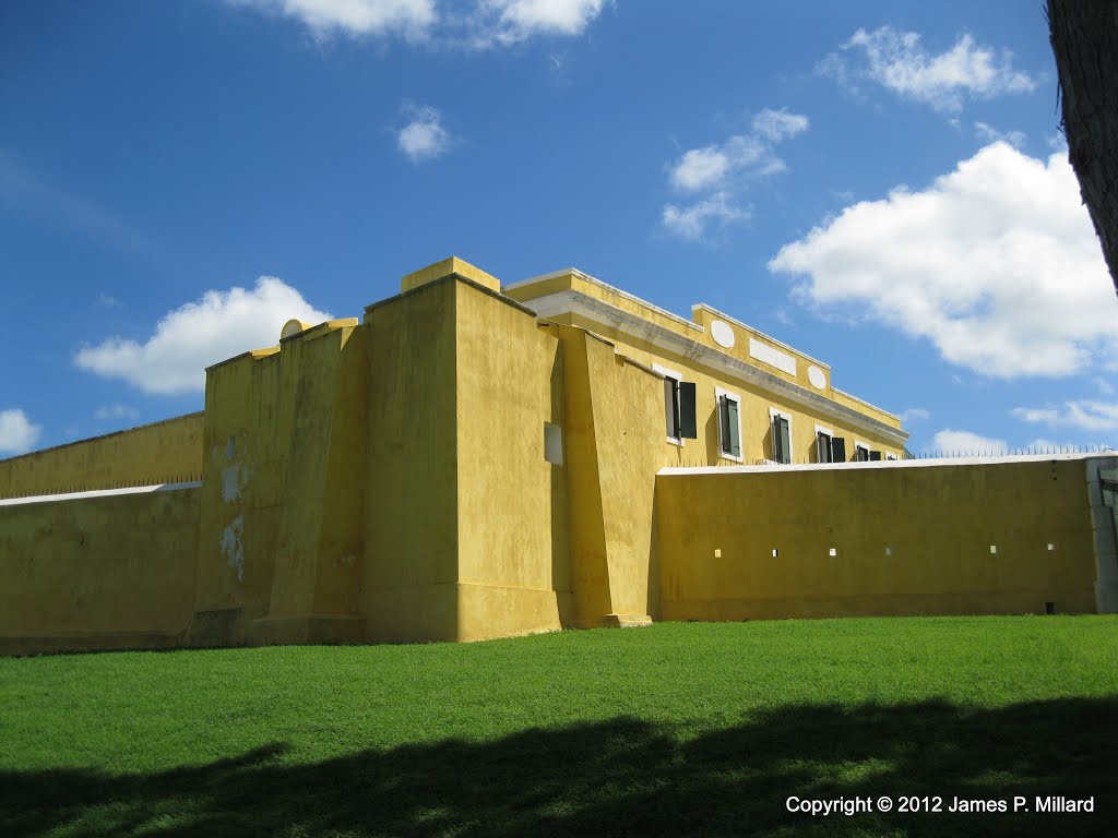 Fort Christiansvaern (1738). Christiansted National Historic Site, Christiansted, St. Croix, USVI by Jim Millard