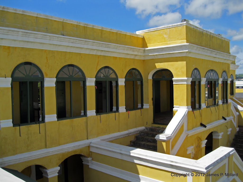 Fort Christiansvaern (1738). Christiansted National Historic Site, Christiansted, St. Croix, USVI by Jim Millard