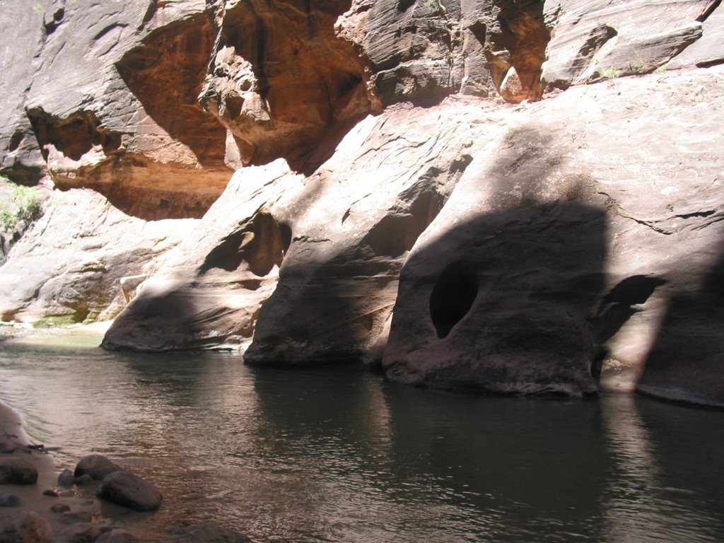 2004 On the River Walk - Zion NP UT by William McConnell