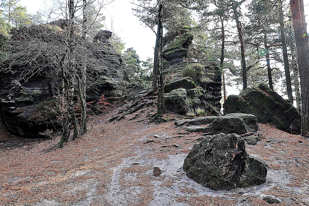 Sächsische Schweiz - Kleinhennersdorfer Stein by ThüringerWandervogel