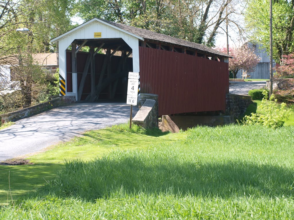 38-36-12 BUCHER'S MILL - 73 FT BURR ARCH - LANCASTER CO, PA by ophiuchus